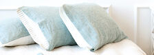 Linen cushion cover